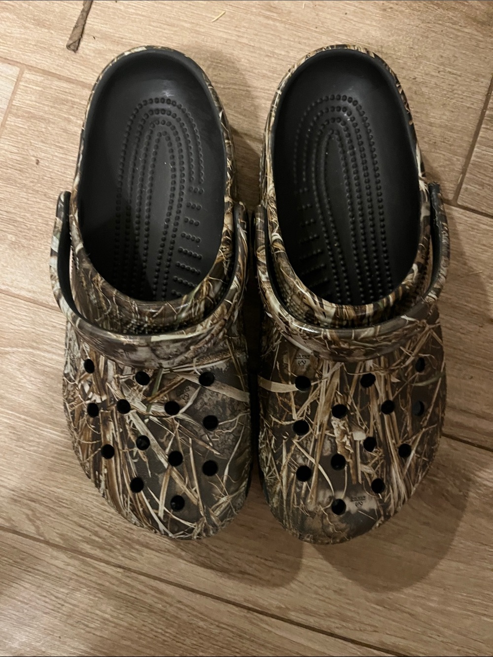 Camo crocs